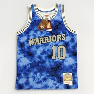 Size Medium - Mitchell & Ness - Tim Hardaway Warriors Galaxy Edition Jersey